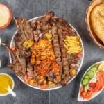 Iskender com frango (doner)